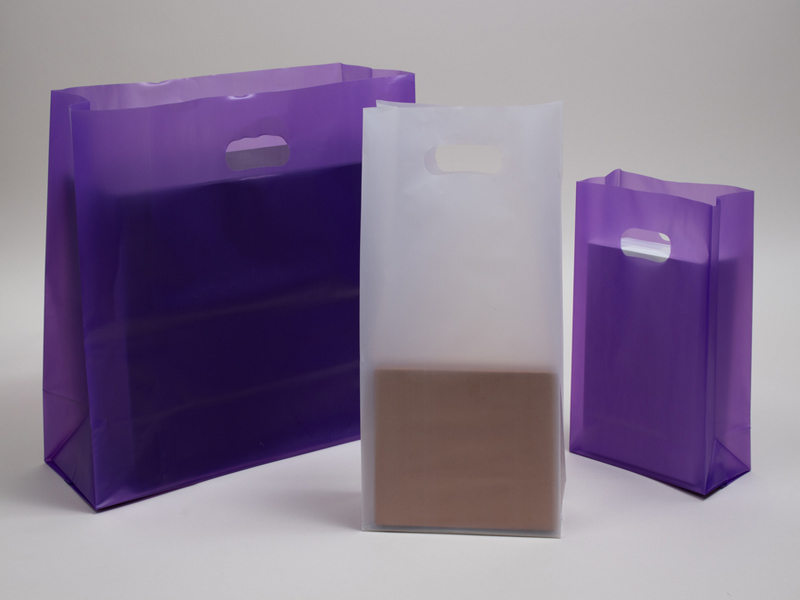 Gusseted Die Cut Bags