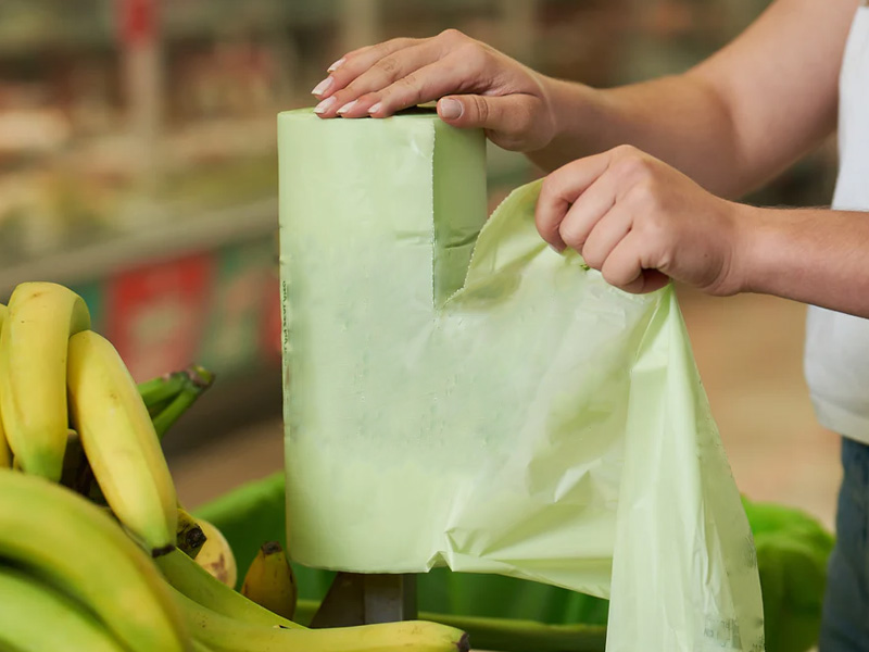 Produce bag on roll 