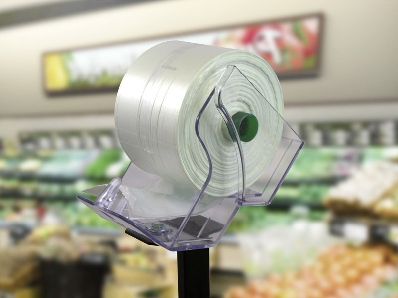 Plastic food packaging bags on a roll is also a great choice