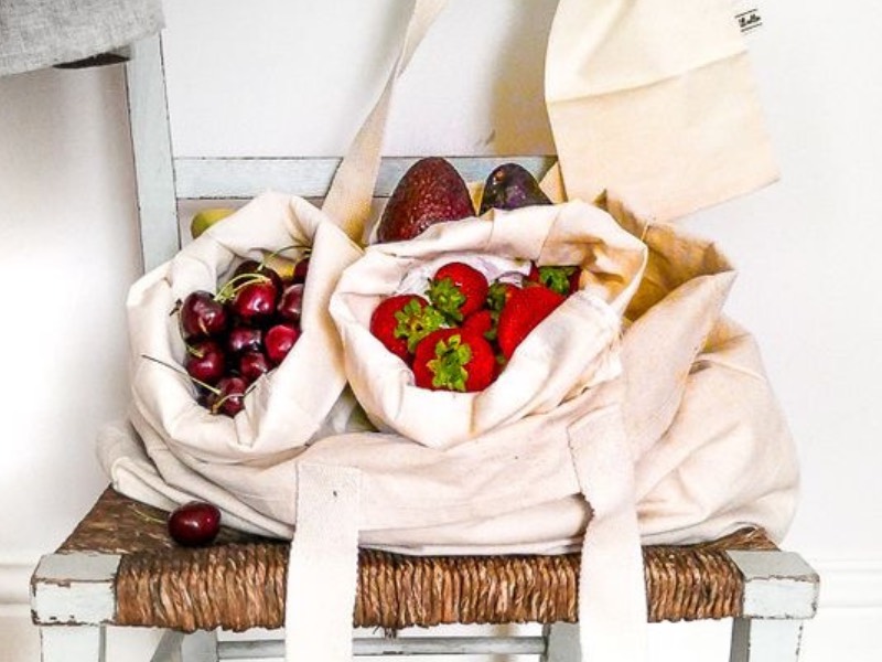 Cloth grocery bags