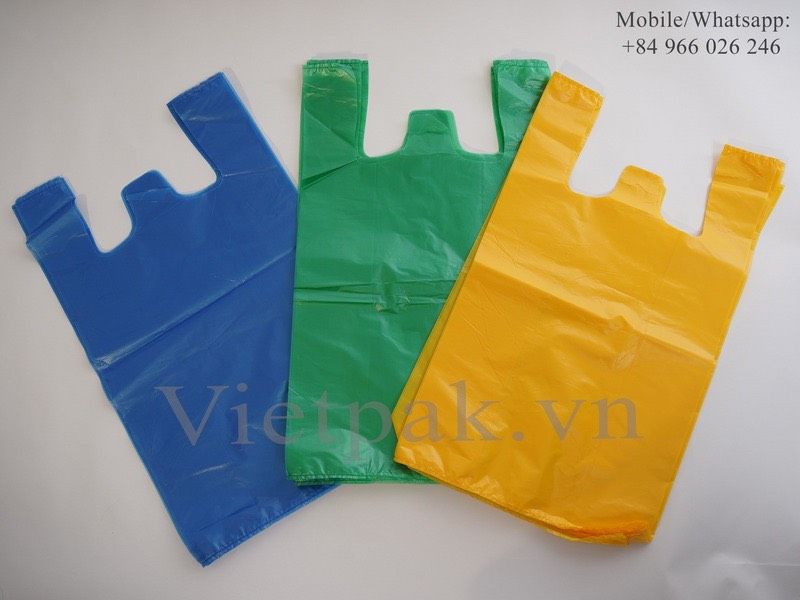 923881-5 Plastic Shopping Bag, T-Shirt Bags without Message, High Density  Polyethylene (HDPE) | Imperial Supplies