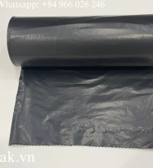 LDPE 100% Recycled Starseal Garbage Bag On Roll – Black