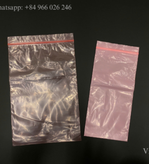 Antistatic grip seal bag