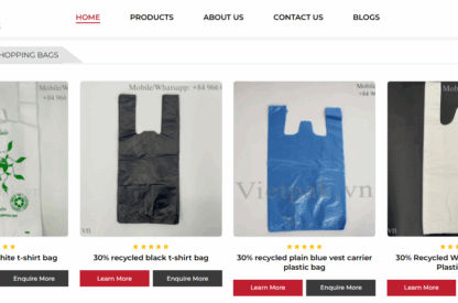 Plastic Shopping Bags – Eco-Friendly and Practical Choices