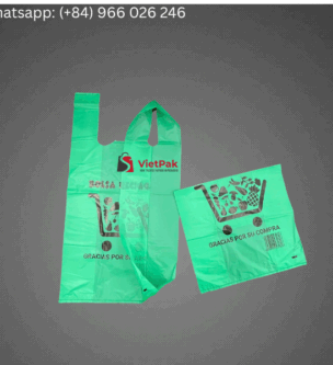 Green Recycled T-shirt Bag