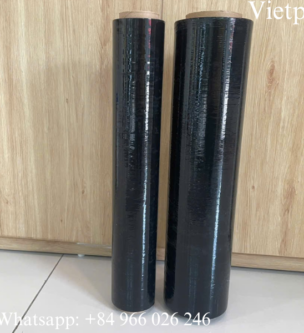 Black LLDPE Stretch Film